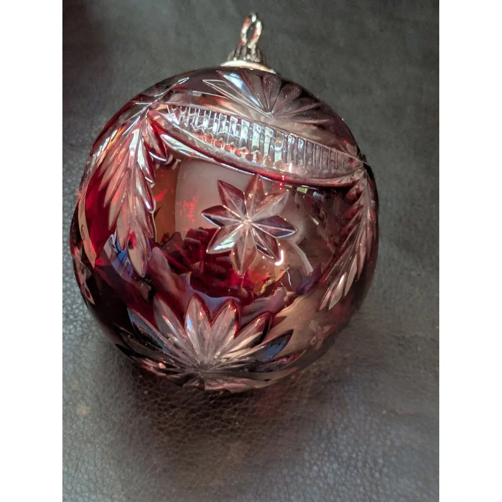 Waterford crystal ruby